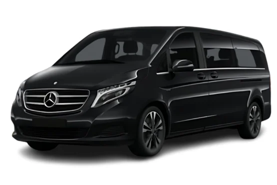 vehicule taxi nantes van mercedes classe v noir